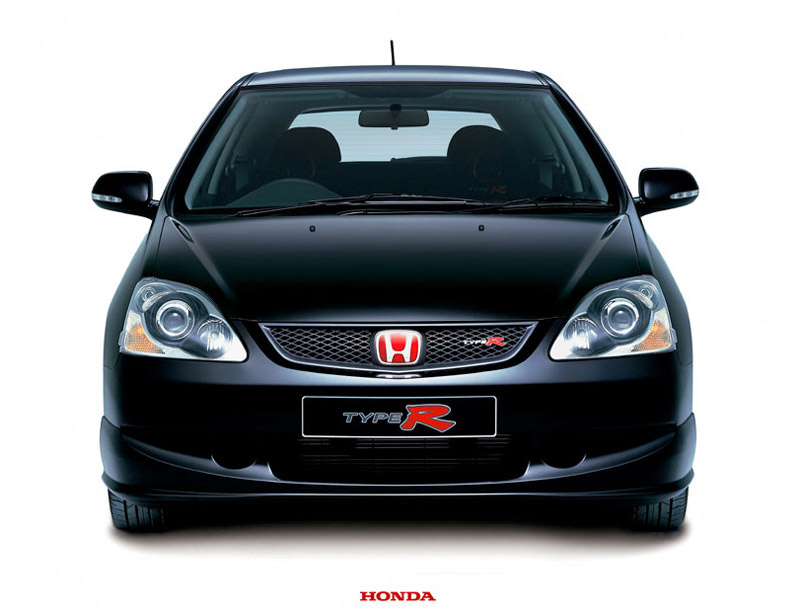 JDM Civic EP3 Type R Red H Front Emblem 